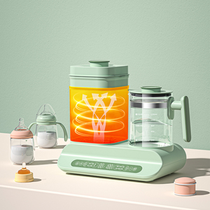 Customizable Home 1.2L <b>Large</b> Capacity Baby Bottle Warmer Electric <b>Kettle</b> with Thermostat - Product Image 3