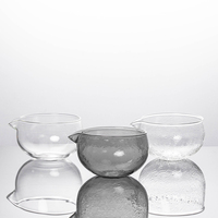 Ensemble de matcha en verre borosilicate de haute qualité au design Japandi classique, résistant à la chaleur, écologique, de qualité alimentaire, outils à thé pour le thé de l'après-midi