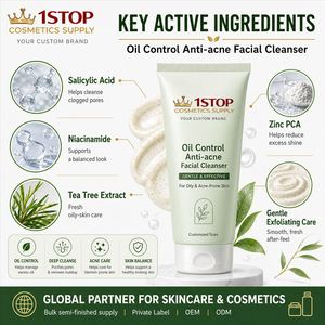 Nettoyant Visage Hydratant au Beurre de Karité et à la Gelée Pétrolée, Nettoyage en Profondeur des Pores, Contrôle du Sébum, Bases Cosmétiques - Product Image 3