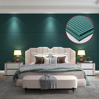 Bingjie prix d'usine vente chaude auto-adhésif papier peint chambre plafond décoratif Stickers muraux mousse papier peint