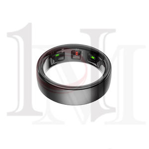 Homirn Portable 50M Étanche Fitness Tracker Anneau Smart Steel Moniteur de Fréquence Cardiaque Oxygène Sanguin <span class=keywords><strong>Lecteur</strong></span> de Pression Artérielle pour Sommeil - Product Image 3