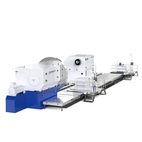 Grande machine à tourner horizontale à un seul brocheur CNC de grande capacité avec une longueur maximale de 20 mètres pour le métal