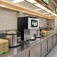 Distributeur de riz automatique à écran tactile 10,1 pouces, sortie rapide en 3 secondes, capacité de 10-30 kg, 8 portions réglables, diviseur de portions de riz