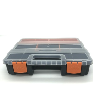 En gros <span class=keywords><strong>nouveau</strong></span> en plastique outil <span class=keywords><strong>de</strong></span> stockage organisateur plastique boîte <span class=keywords><strong>de</strong></span> pêche artisanat transparent petit avec le prix concurrentiel - Product Image 2