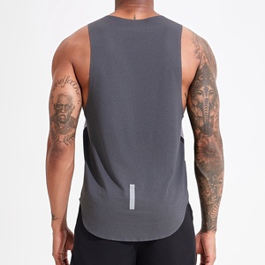 Men's <b>Vest</b> Sports T-shirt Sleeveless Quick Dry Gym Tank Top Breathable Print Logo Sportswear Manufacturer OEM&OME Wholesale - Product Image 5