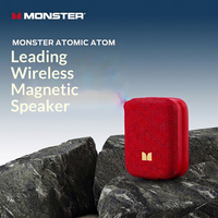 Haut-parleur portable sans fil Monster MS62130 à clipser, nouveau mini subwoofer, volume élevé, lecteur audio portable