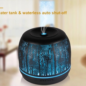 Humidificador y difusor de aceite esencial de 500 ML, bonito difusor de aceite esencial con 7 luces relajantes para el hogar, oficina, habitación, SPA, Yoga - Product Image 3