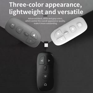 Control Remoto Inteligente Deslizante KR-06, Control Remoto Recargable de 300 mAh para Pasar Páginas, Disparador de Fotos y Videos para Videos Cortos de <span class=keywords><strong>TikTok</strong></span> - Product Image 3