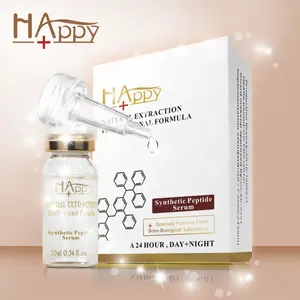 Snake Venom Private Label Happy+ Synthetic Peptide Serum Anti-Wrinkle Serum super wrinkle removing