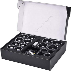 Lot de 32 ventouses de thérapie avec pompe, kit professionnel d'acupression chinoise Hijama pour la vente en gros - Product Image 5