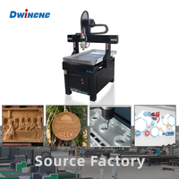 Machine de gravure et de découpe CNC de bureau 6060 600X600 pour aluminium, alliage de cuivre, acrylique, PVC, ABS