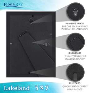 Cadres photo en MDF personnalisés 5x7, fabrication artisanale, décoration murale pour la maison, vente en gros à prix d'usine. - Product Image 4