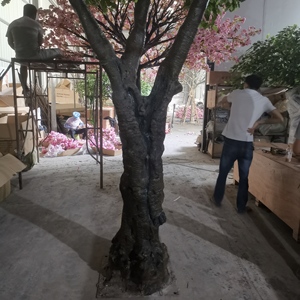 Árboles Artificiales de <span class=keywords><strong>Roble</strong></span> Grande con Aspecto Envejecido, Árbol de Ficus para Decoración - Product Image 3