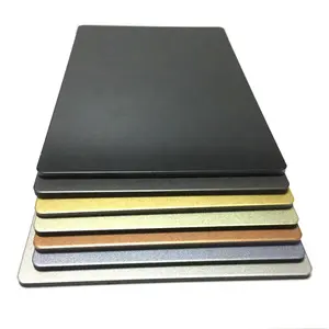 Lembar komposit Aluminium PVDF panel komposit Aluminium/ACP sisi ganda/pelapis warna satu sisi