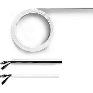 Bandeja para Cables Rosi 10x16mm 5M Autoadhesiva de Plástico Flexible para Cableado - Product Image 1