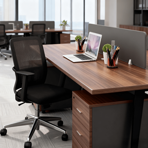 Hiện Đại Bằng Gỗ Bàn Văn Phòng Làm Việc Trạm Ngăn Bền Văn Phòng Bàn Đồ Nội Thất Tập Tin Ngăn Kéo Cho Hợp Tác Không Gian Làm Việc - Product Image 3