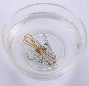 Pinces à linge en acier inoxydable 316 OEM, pinces à linge anti-corrosion en métal pour usage domestique et extérieur - Product Image 1