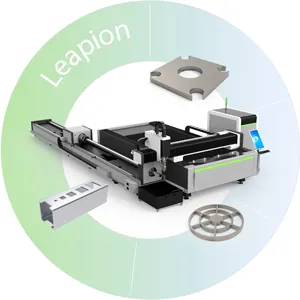 Machine de découpe laser à fibre 3kw plate-forme d'échange Machine de découpe laser CNC avec haute précision