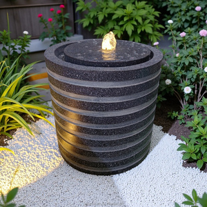 Fontaine à <span class=keywords><strong>boire</strong></span> de jardin de <span class=keywords><strong>cascade</strong></span> de fontaine de résine artificielle de caractéristique d'<span class=keywords><strong>eau</strong></span> d'intérieur luxueuse - Product Image 5