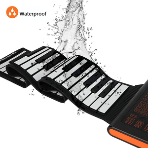 Đàn Piano Cuộn Kỹ Thuật Số Bằng Silicon 61 Phím Chất Lượng Hàng Đầu Đồ Chơi Âm Nhạc Chống Nước Bàn Phím Mini Không Dây - Product Image 1