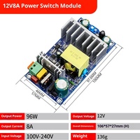 Carte d'alimentation à découpage haute puissance 12V module de réduction et de stabilisation de tension module d'alimentation AC-DC module 12V 2A 4 A6A8A