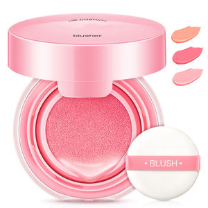 Su ordinazione Colore di Trucco Vegan Private Label Trucco di Bellezza Blush 3 Colori lunghi che indossa le guance Naturale Cuore Timbro Blush - Product Image 4
