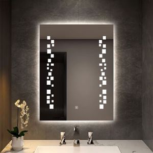 <span class=keywords><strong>Espejo</strong></span> de Baño LED Rectangular con Retroiluminación, Resistente al Agua IP44, Alto CRI, a Prueba de Explosiones, Montado <span class=keywords><strong>en</strong></span> <span class=keywords><strong>la</strong></span> Pared, Compatible con OEM, <span class=keywords><strong>para</strong></span> Proyectos Hoteleros - Product Image 3