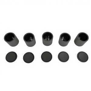 بوتقة كوارتز حرارية عالية النقاء من النوع الأيزوستاتي لصهر الذهب والفضة، بوتقة جرافيت عالية الجودة - Product Image 1