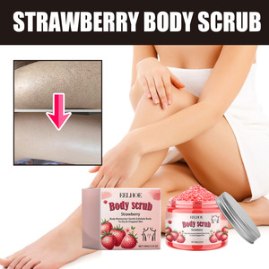 <span class=keywords><strong>Peau</strong></span> corporelle <span class=keywords><strong>de</strong></span> marque personnalisable nettoyant les coudes et les genoux exfoliant et lissant la <span class=keywords><strong>peau</strong></span> gommage corporel à la fraise - Product Image 2