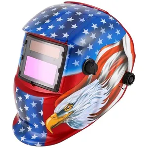 Wejump hot sales Manual Adjustament Welder Helmet with Head Band for Metal Production and Fabrication Welding Helmet