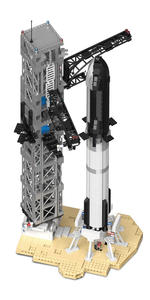 Bloques de Construcción Masterpiece M25007, Cohete Pequeño, Astronauta, Juguete para Niños, Avión, Hombre del Espacio, Modelo Educativo para Armar - Product Image 3