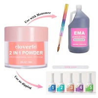 Poudre Acrylique EMA en Gros de Haute Qualité, Séchage Rapide Professionnel et Texturé, pour Nail Art