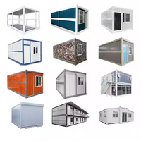 Suministro directo de fábrica Casa contenedor modular plegable portátil de 2 pisos de alta calidad con stock completo