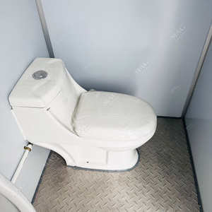 Toilette à chasse d'eau portable Toilette portable Toilettoilet Douche Toilette Mobile Portable Toilette Mag Mall Moderne pour Adultes - Product Image 4