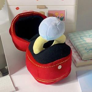 Plush Diamond <b>Ring</b> Toy Super Sized Soft Stuffed Gift For Birthday Unisex <b>Cartoon</b> Design - Product Image 1