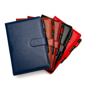 Carnets de bureau épaissis fournis par l'usine, adaptés à la vente en gros, carnets A5 en PU avec fermeture magnétique - Product Image 1