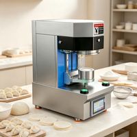 Machine à rouler la pâte intelligente pour usage commercial, machine automatique pour la fabrication de peaux de raviolis, de boulettes et de wontons pour restaurants et usines alimentaires