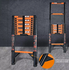 บันไดเหล็กคาร์บอนพับได้ SOYOUNG Industrial Combination 510CM แบบ 7 ขั้น รับน้ำหนักได้ 375 ปอนด์ ความสูงพับเก็บได้ 8 ฟุต ความสูงเมื่อขยาย 75 นิ้ว - Product Image 2