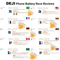 Baterai Pengganti DEJI untuk iPhone 13 Pro Max Tanpa Peringatan Merek DEJI Pasokan untuk Distributor Suku Cadang