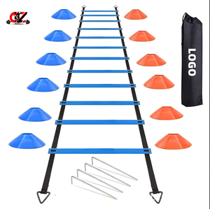 High Quality PP Material Customizable LOGO Agility Training Kit for Soccer Agility <b>Ladder</b> Markers Obstacles Set - Product Image 1