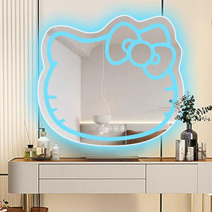 <span class=keywords><strong>Espejo</strong></span> <span class=keywords><strong>de</strong></span> Vidrio LED Moderno <span class=keywords><strong>de</strong></span> <span class=keywords><strong>Hello</strong></span> <span class=keywords><strong>Kitty</strong></span> <span class=keywords><strong>con</strong></span> Diseño Ecológico para Decoración <span class=keywords><strong>de</strong></span> Paredes <span class=keywords><strong>de</strong></span> Dormitorios Infantiles, Duradero para Uso Doméstico - Product Image 2