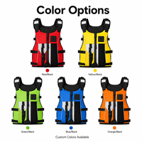 Gilet de flottabilité réglable et réfléchissant pour le rafting en eaux vives, le kayak, le canyoning et le sauvetage commercial en rivière