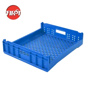 Eerste Hot Koop Stapelbare Plastic Brood Lade 550*480*130Mm Plastic Kratten Voor Brood