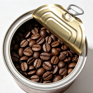 Wholesale Large Capacity <b>Paper</b> Canister With Custom Sizes For Bulk Coffee Bean - Product Image 3