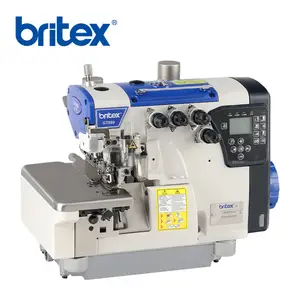 BR-GT899D Britex pabrik empat benang langsung drive overlock 5 hilos industrial mesin jahit overlock