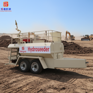 Máquina de Hidrosiembra para Césped/Paisajismo de 3m3 con Motor Diésel, Nuevo Producto 2020, Bomba para Máquina de Hidrosiembra Proporcionada por Hengrui Machine - Product Image 3