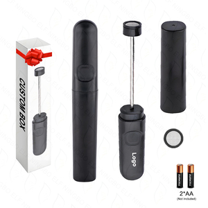 Mới OEM điện trộn nanofoamer cầm tay microfoamed Whisk ABS sữa Frother với nắp Cà Phê Trà Công cụ pha cà phê nghệ thuật bột Máy xay sinh tố - Product Image 2