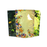 Sacs en Mylar comestibles anti-odeur brillants à fermeture éclair, pochettes verticales en stock, emballage en vrac de qualité alimentaire pour snacks, sacs en plastique PE pour bonbons CN;GUA
