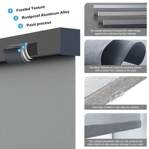 Tende a Rullo Motorizzate Elettriche Wireless Personalizzate, Automatiche e Intelligenti, Senza Foratura, 2 in 1 Motorizzate e Manuali - Product Image 6