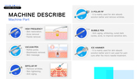 Appareil de soin du visage à jet d'oxygène et hydrodermabrasion NB-16, technologie Aqua Peel, usage commercial, écran tactile 14 pouces, multi-tension CN